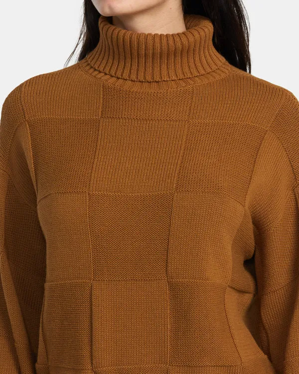 RVCA VINEYARD TURTLENECK SWEATER - CPP0