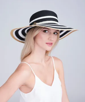Samara Hat - White/Black