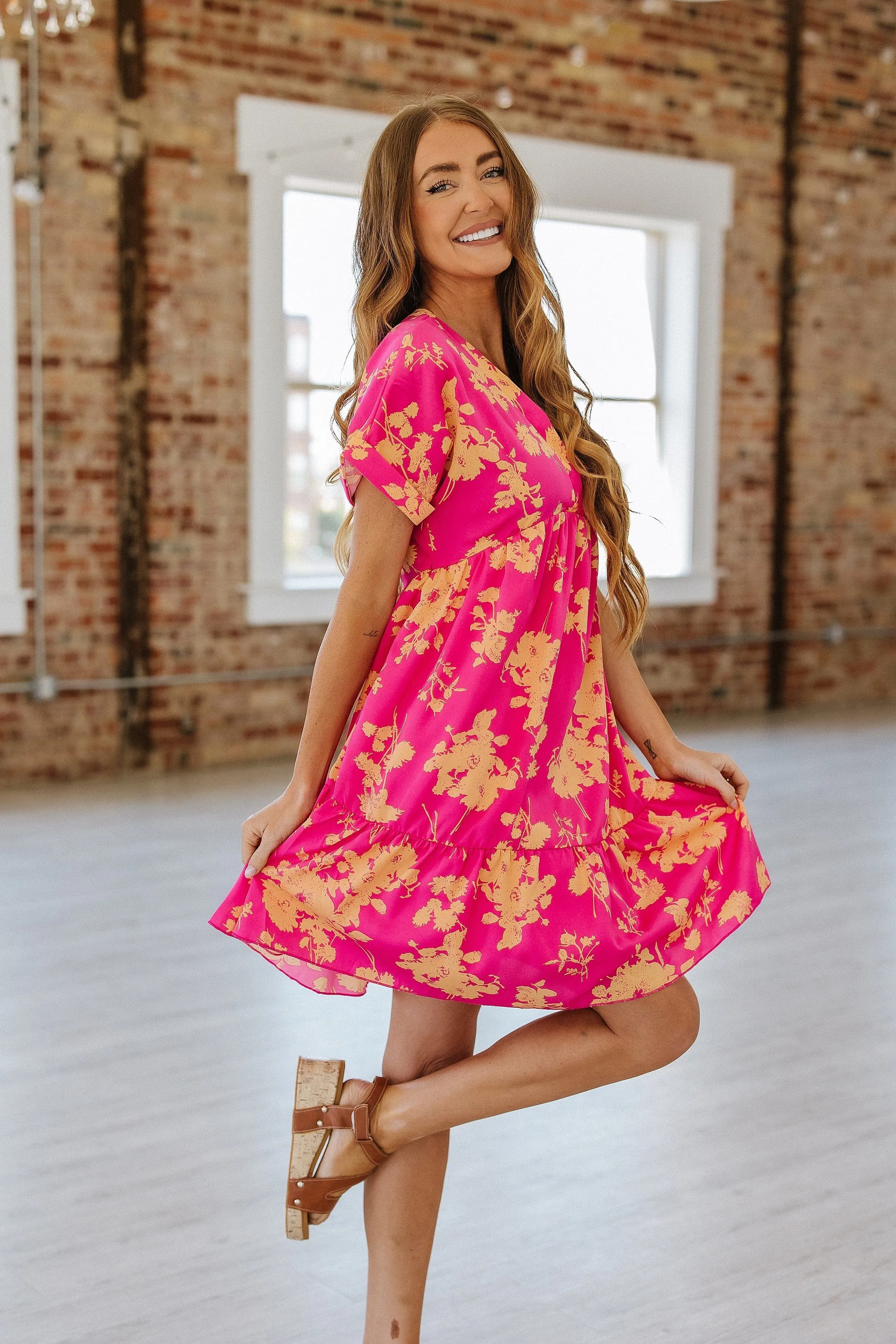 Simpson Ruffled Mini Dress | DROPSHIP