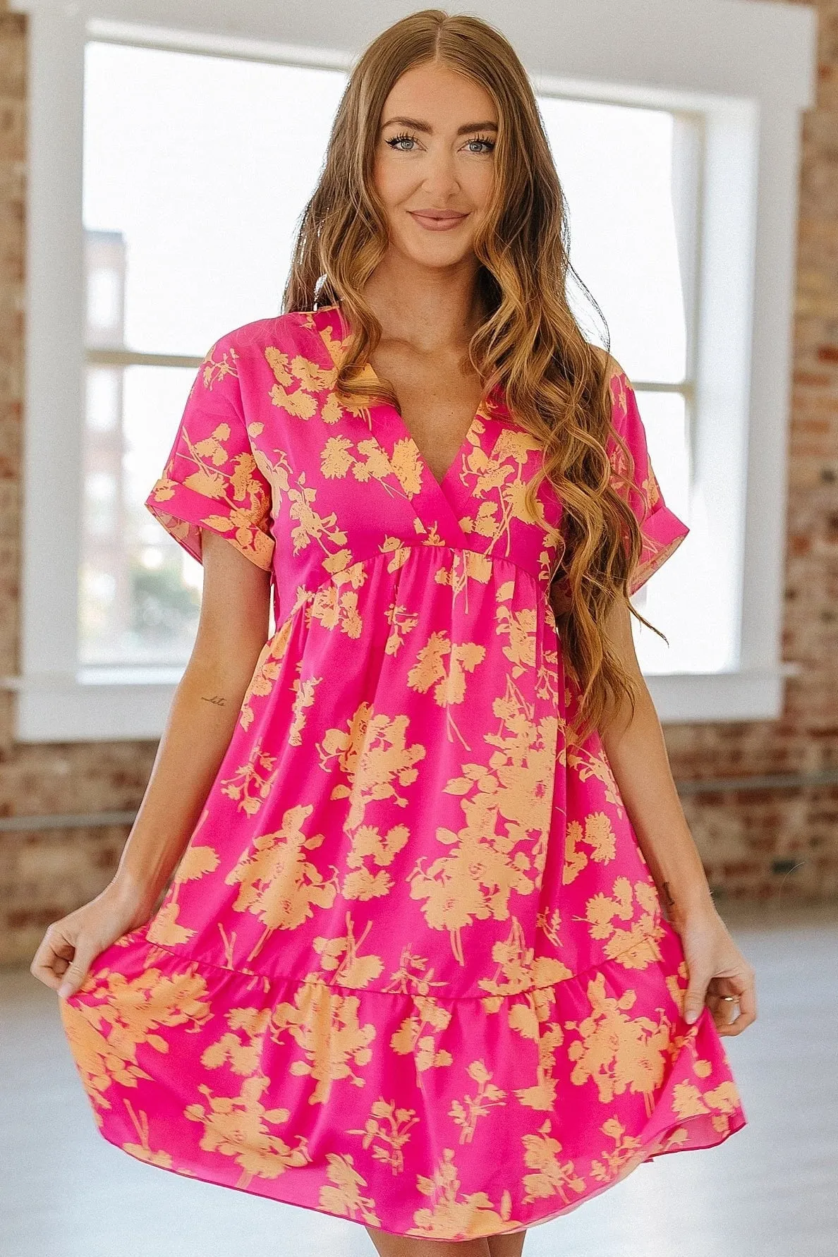 Simpson Ruffled Mini Dress | DROPSHIP
