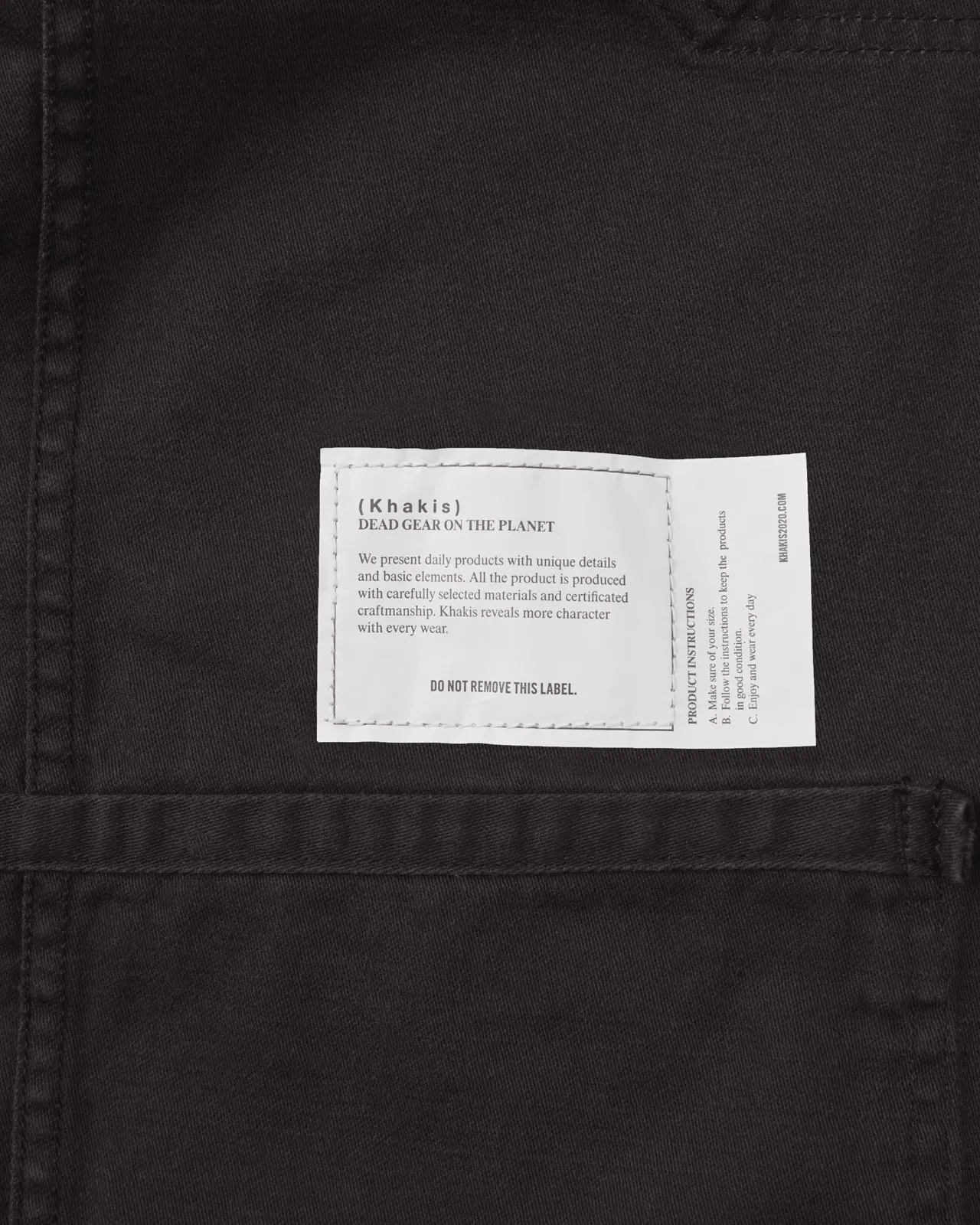 Stock Work Jacket Black