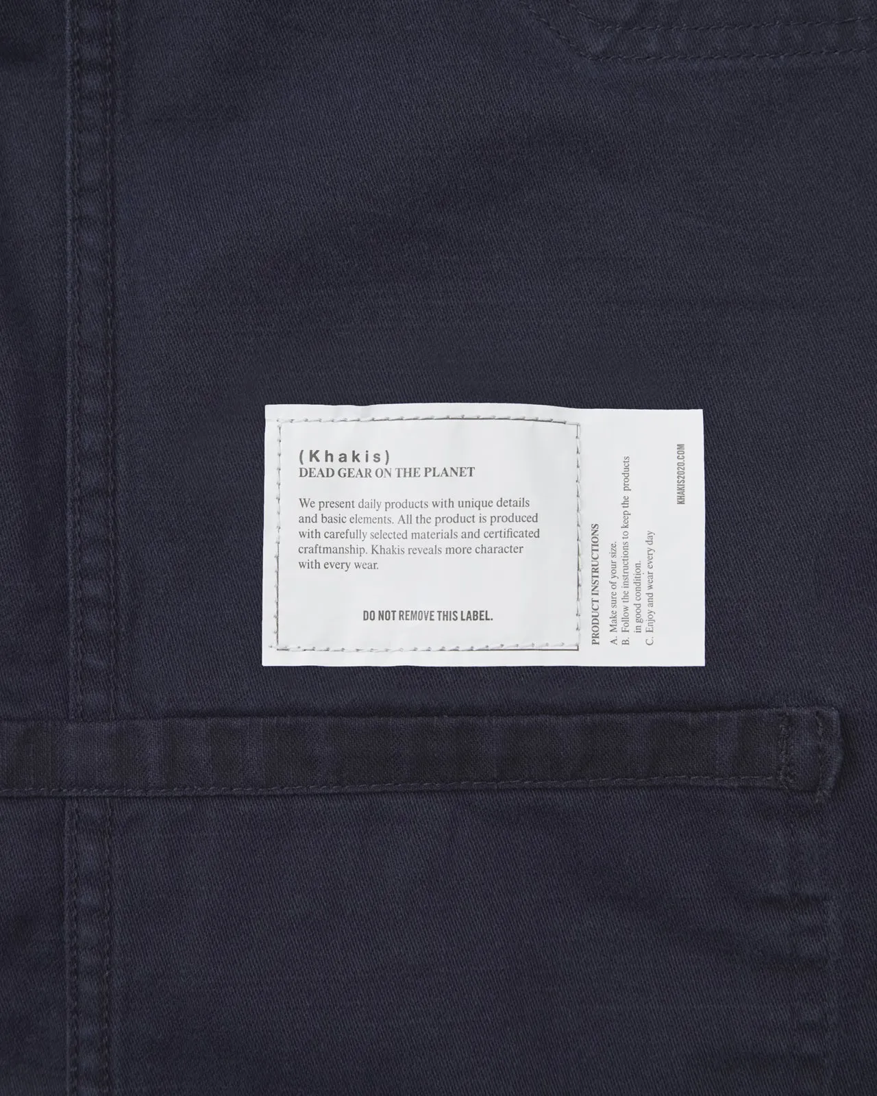 Stock Work Jacket Navy