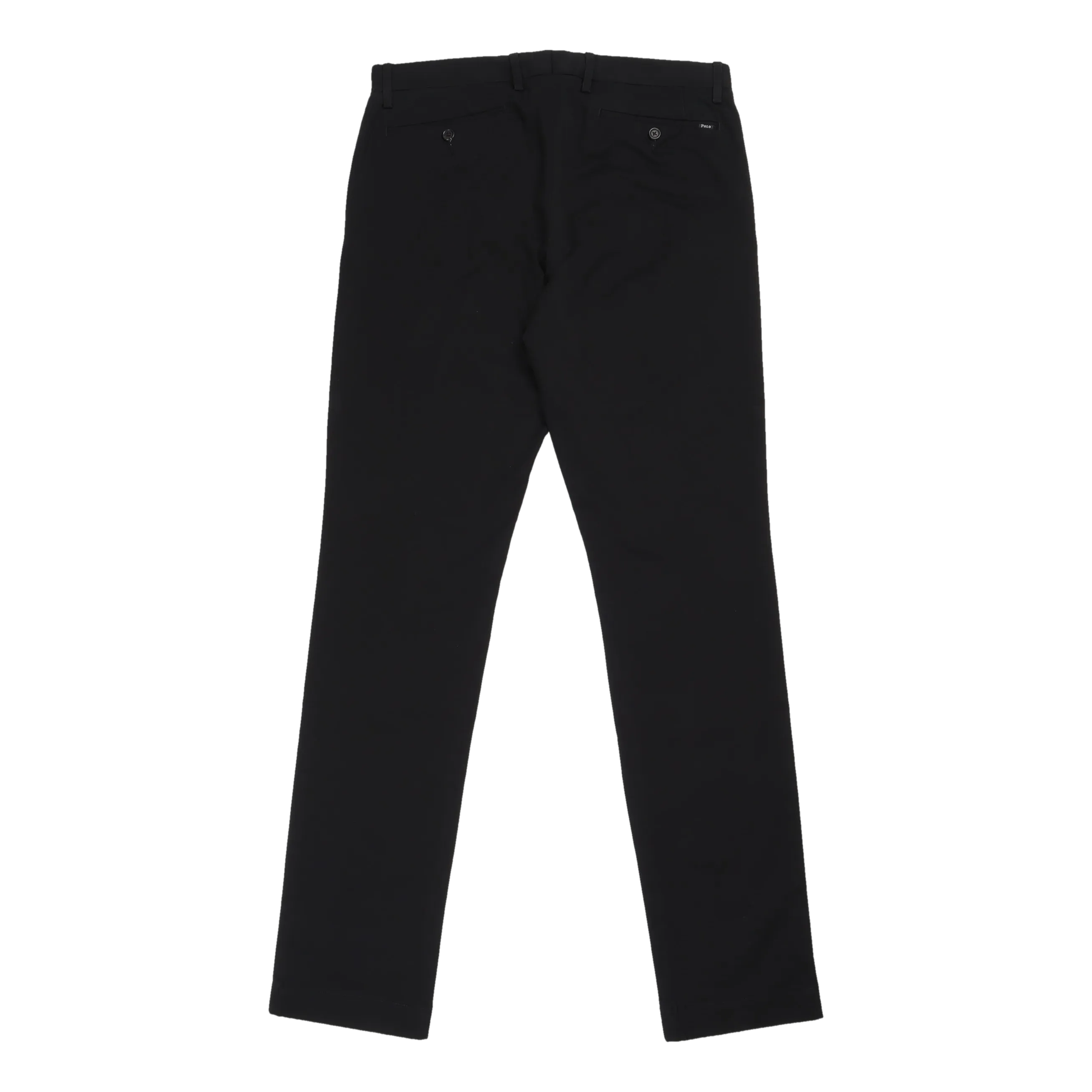 Stretch Slim Fit Chino Pant Polo Black