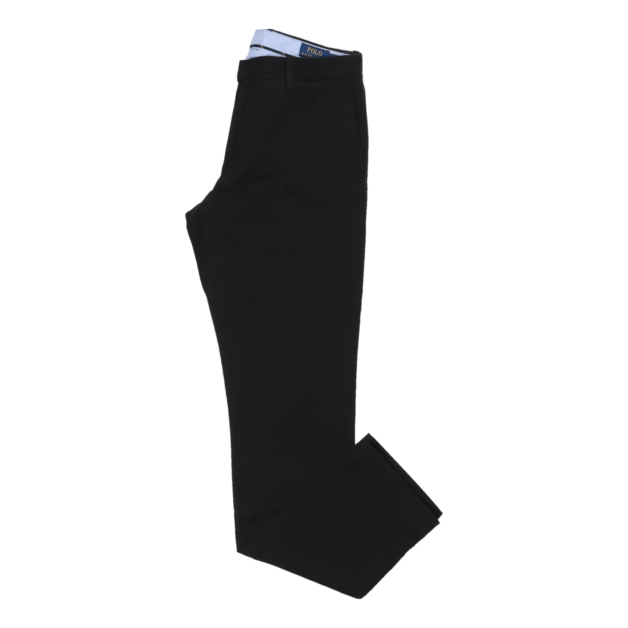 Stretch Slim Fit Chino Pant Polo Black