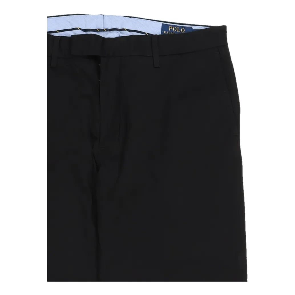 Stretch Slim Fit Chino Pant Polo Black