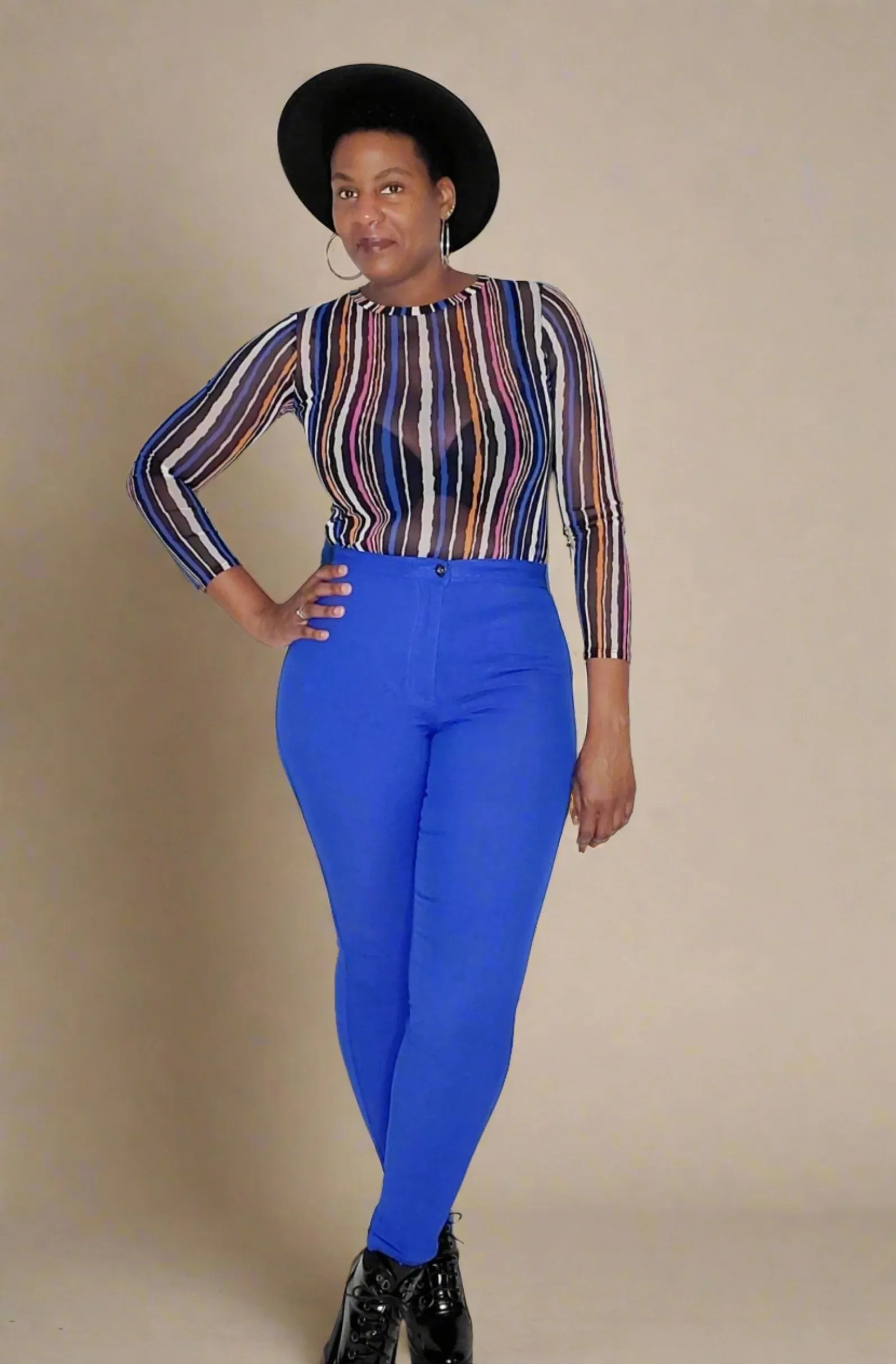 Super Stretch High Rise Pants