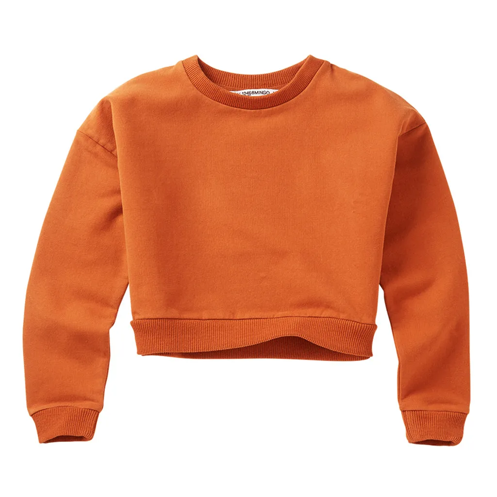 Sweater Cropped Light Terracotta