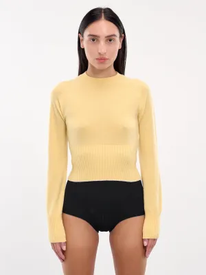 The Soglia Knit (243KN547-2001-LIGHT-YELLOW)