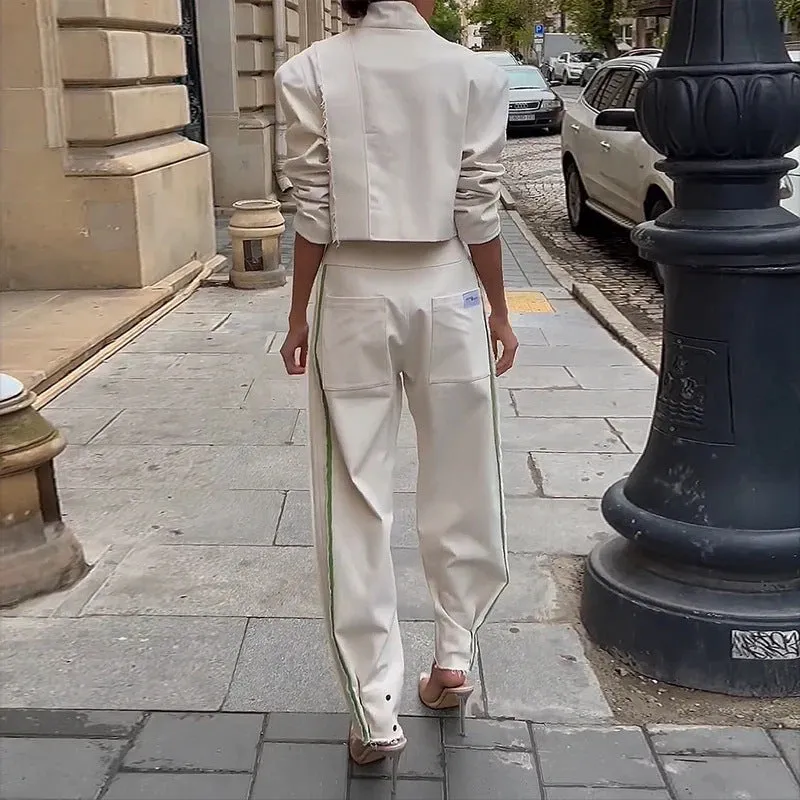 Unique design casual Suit pant