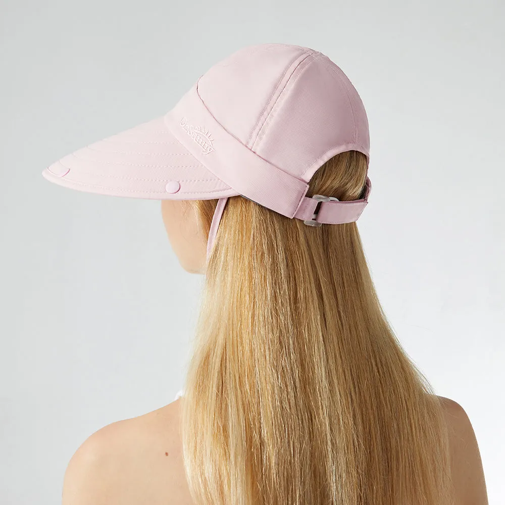 Unisex Fishing Hiking Sun Protection Face Neck Cover Flap Hat UPF 50 