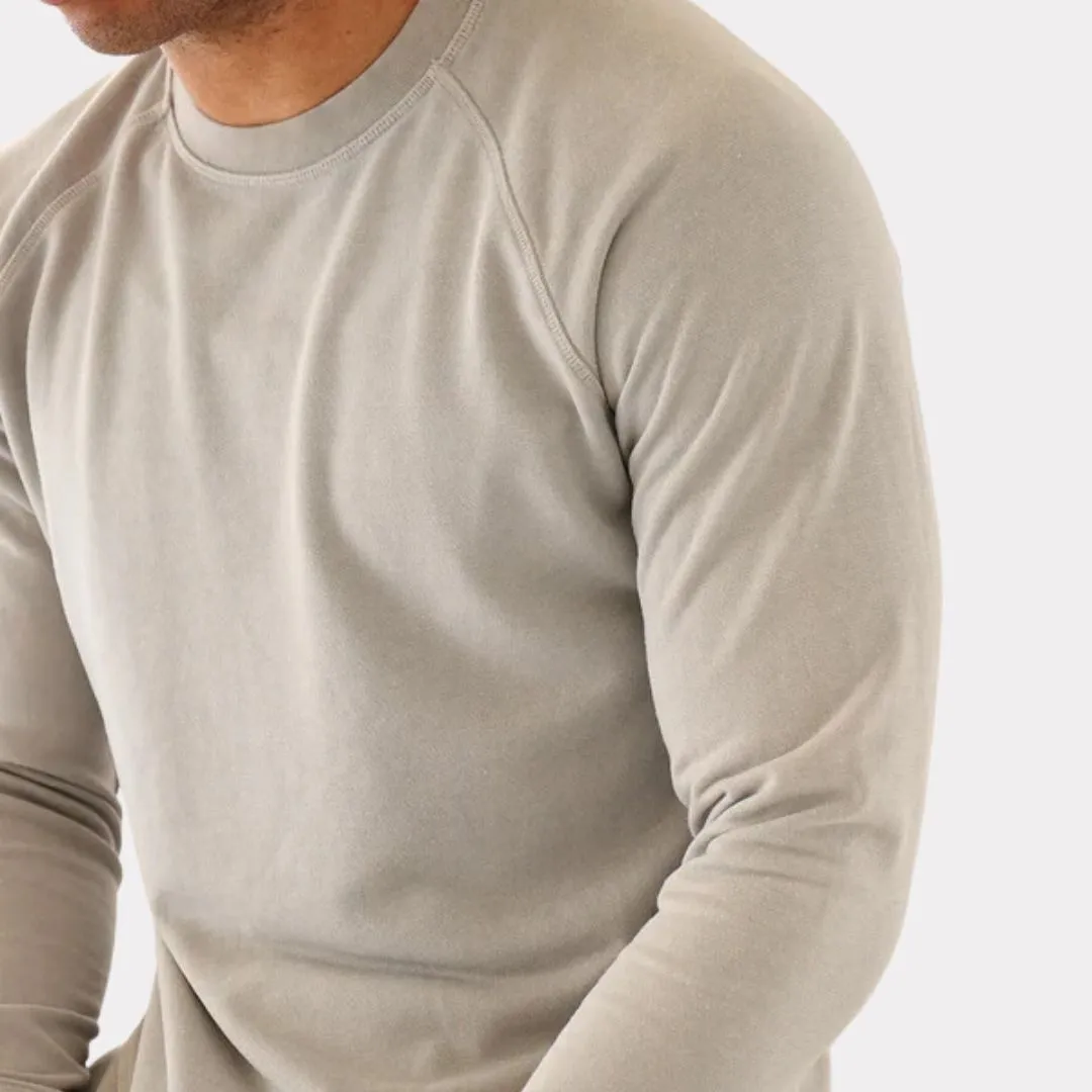 Whistler French Terry Crewneck (Light Grey)