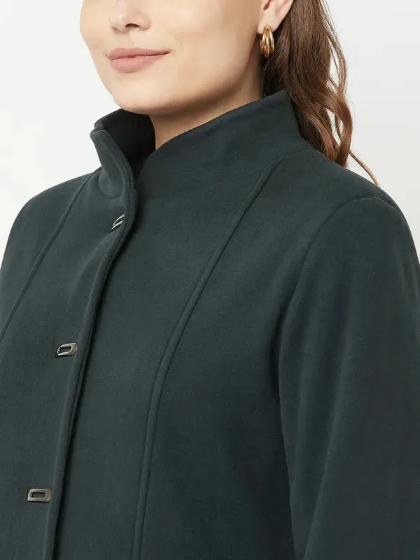 Women Mountain Green Coat