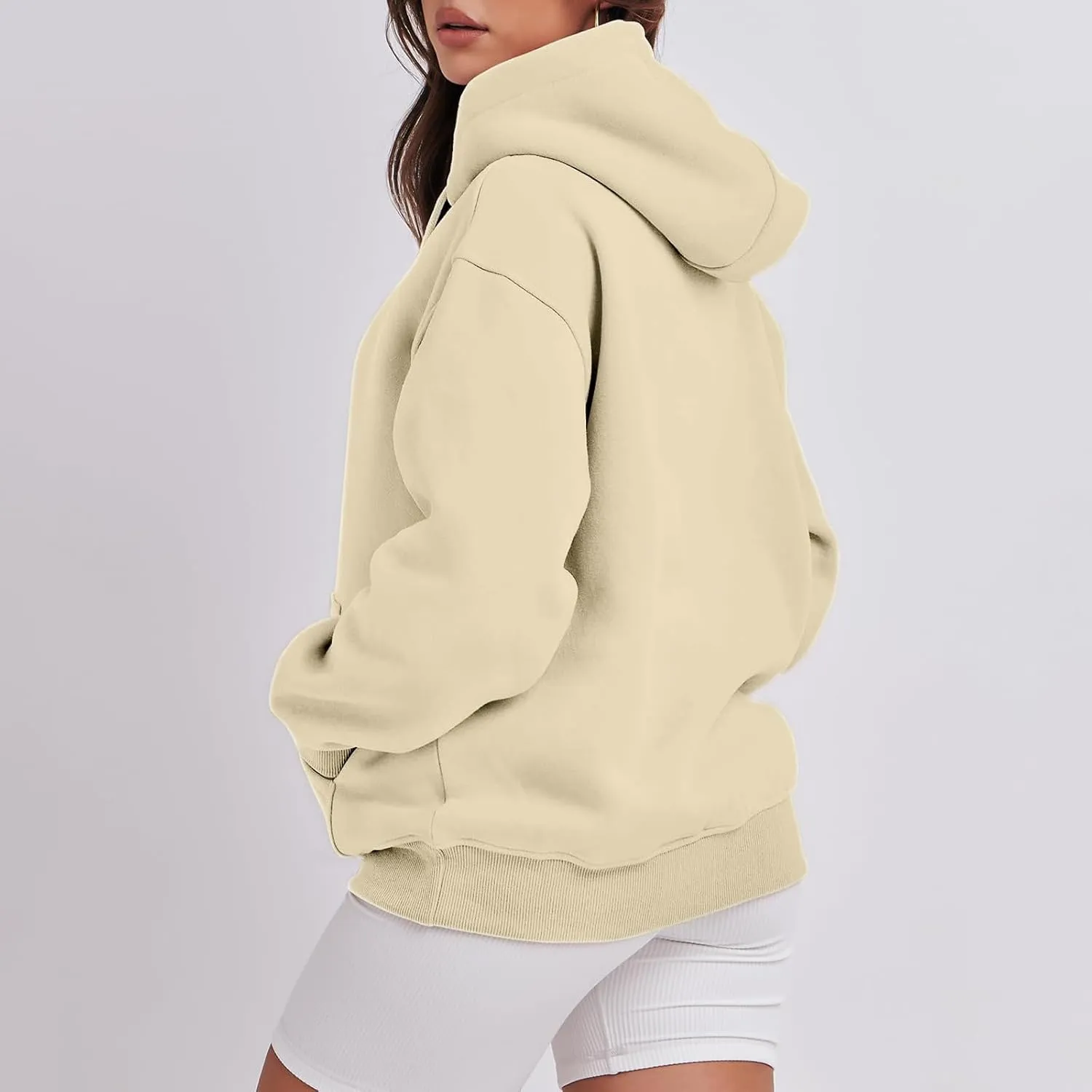 Womens Oversized Hoodies Fleece Sweatshirts Long Sleeve Sweaters Pullover Fall Outfits sweatshirts