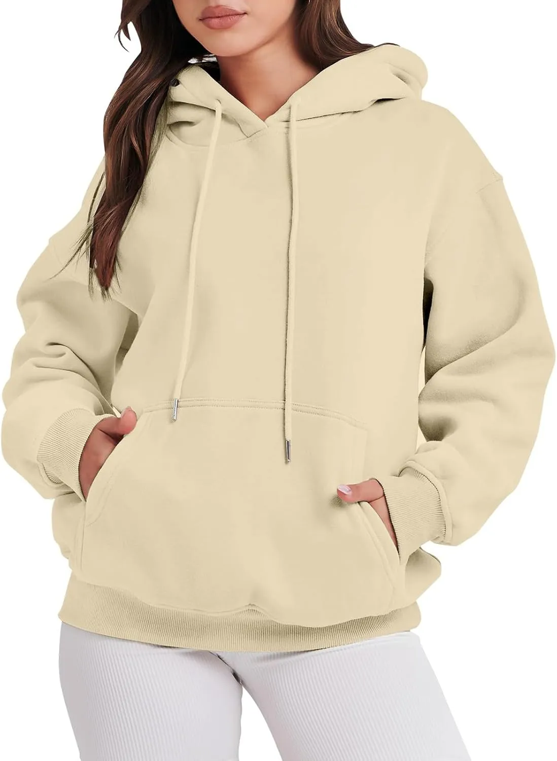 Womens Oversized Hoodies Fleece Sweatshirts Long Sleeve Sweaters Pullover Fall Outfits sweatshirts