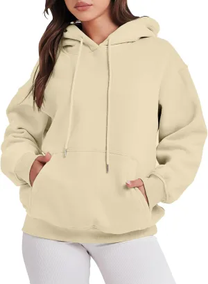 Womens Oversized Hoodies Fleece Sweatshirts Long Sleeve Sweaters Pullover Fall Outfits sweatshirts