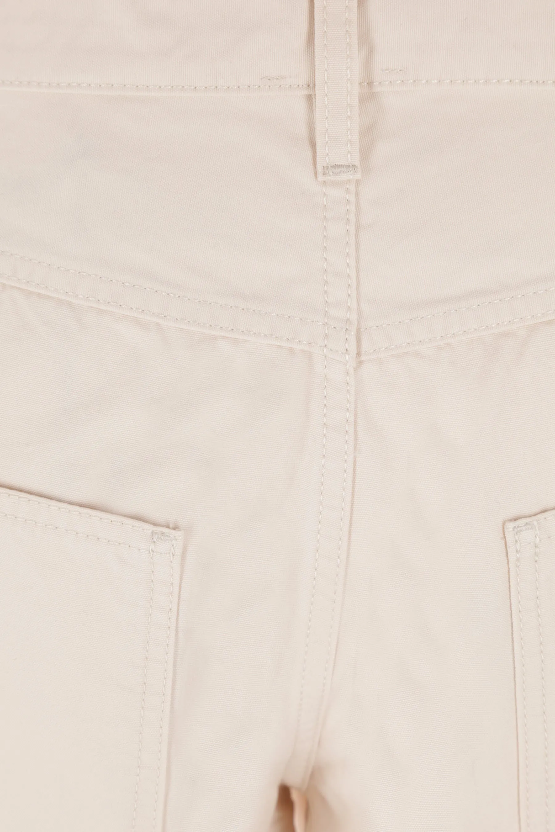 Workwear Pattern Cotton Pants