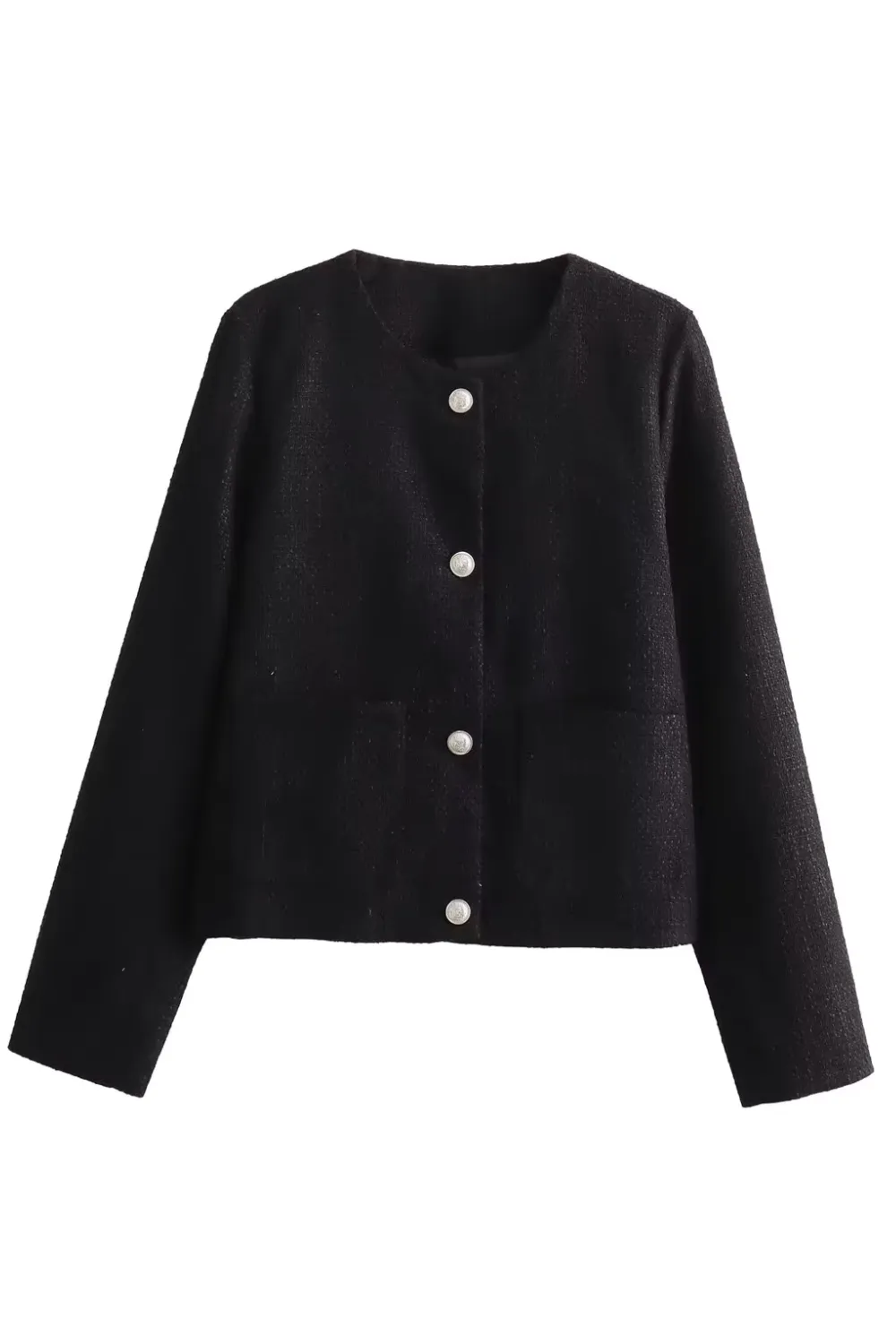 'Zia' Tweed Long Sleeve Jacket *3 Colors